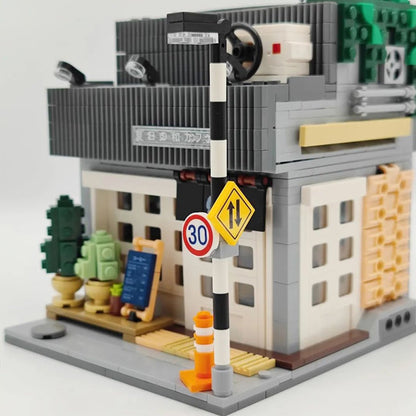 Kawaii Japanese Coffee Store Building Set