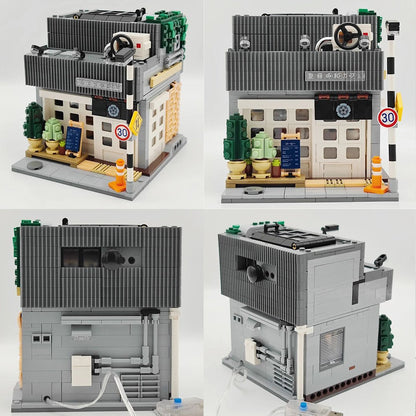 Kawaii Japanese Coffee Store Building Set