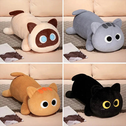 Kawaii Long Snuggly Cat Plushies