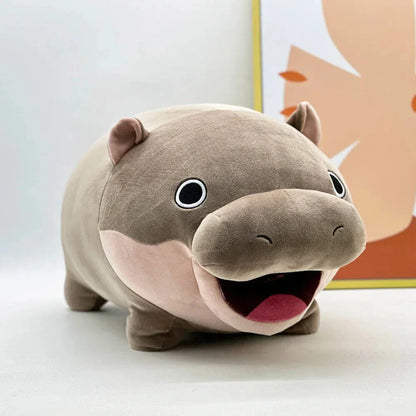 Kawaii Moo Deng Baby Hippo Plushie