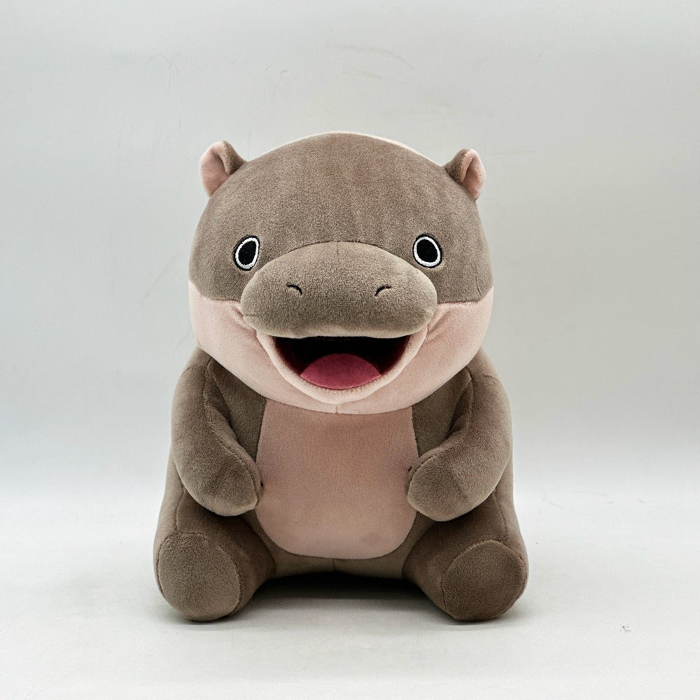 Kawaii Moo Deng Baby Hippo Plushie