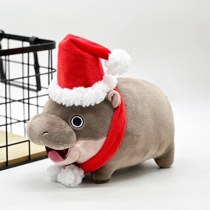 Kawaii Moo Deng Baby Hippo Plushie