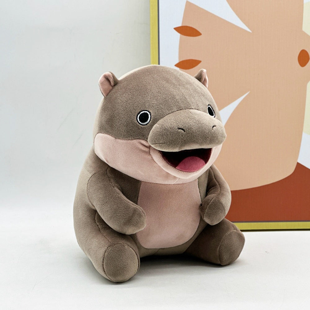 Kawaii Moo Deng Baby Hippo Plushie