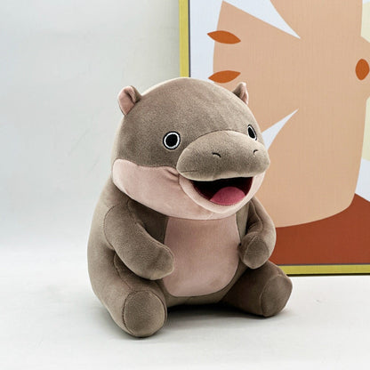 Kawaii Moo Deng Baby Hippo Plushie
