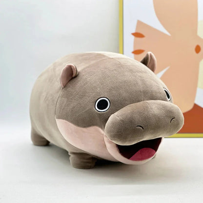 Kawaii Moo Deng Baby Hippo Plushie
