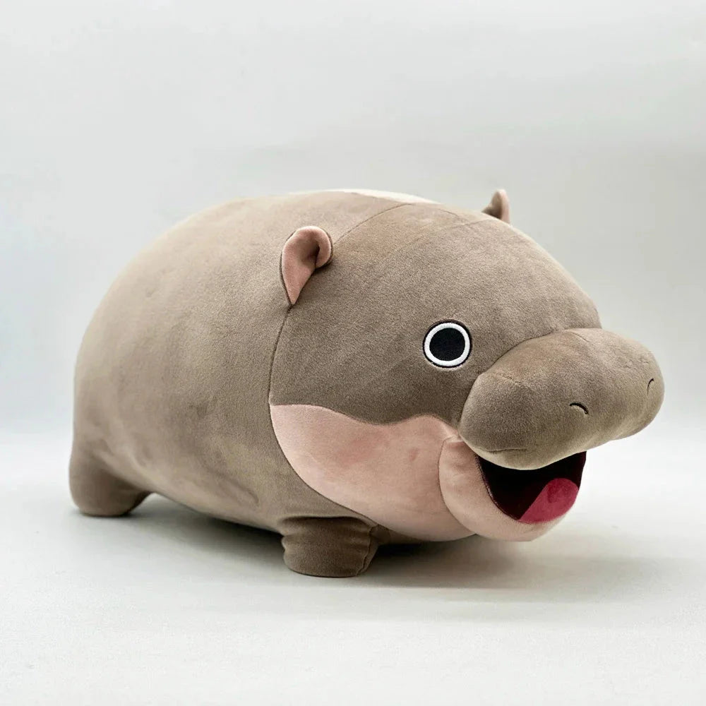 Kawaii Moo Deng Baby Hippo Plushie