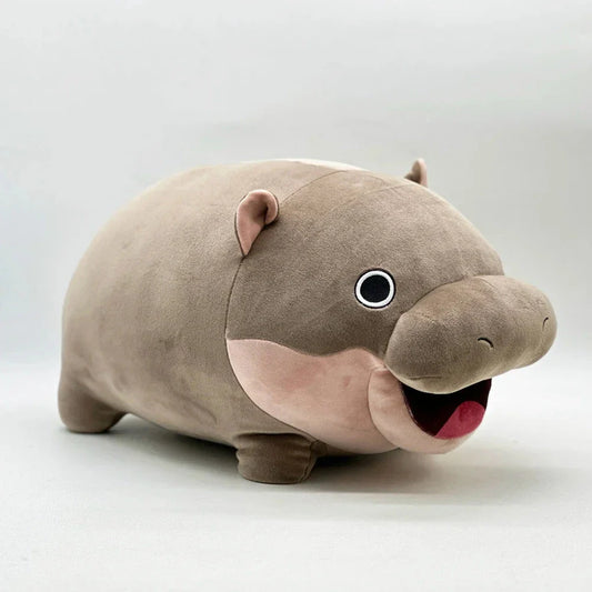 Kawaii Moo Deng Baby Hippo Plushie