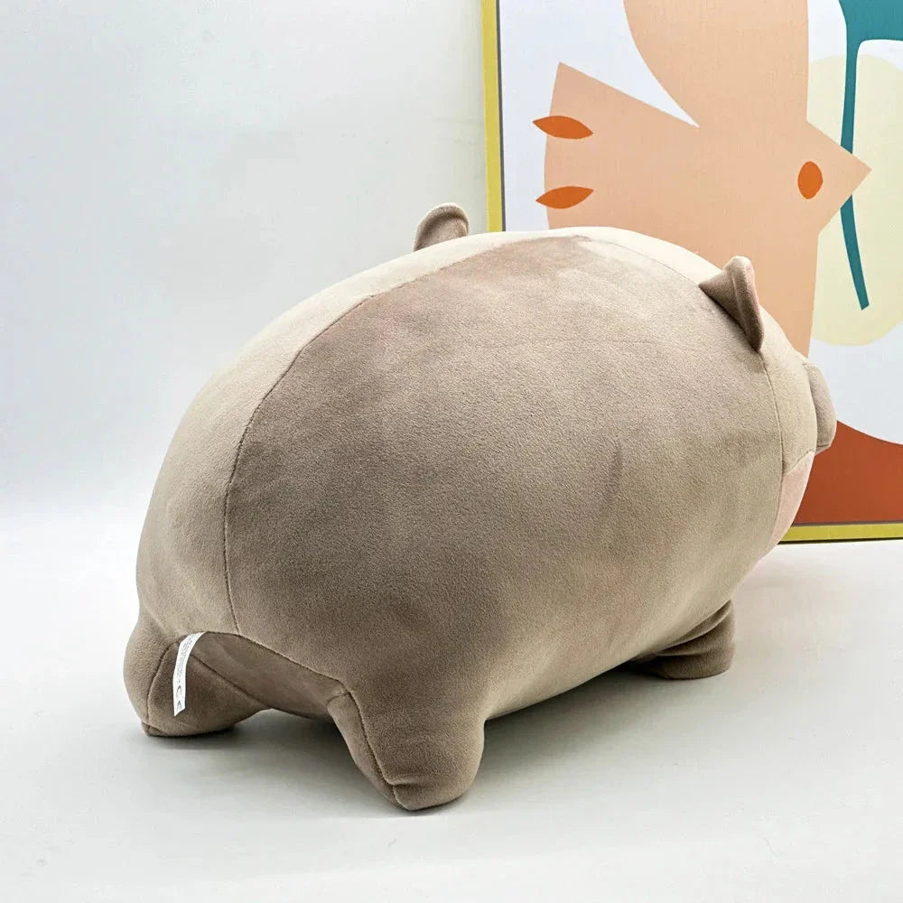 Kawaii Moo Deng Baby Hippo Plushie