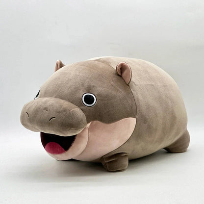 Kawaii Moo Deng Baby Hippo Plushie