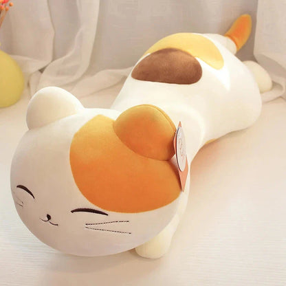 Kawaii Neeko Spotted Ginger Cat Plushie