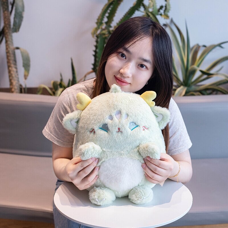 Kawaii Pastel Chubby Deer Plush