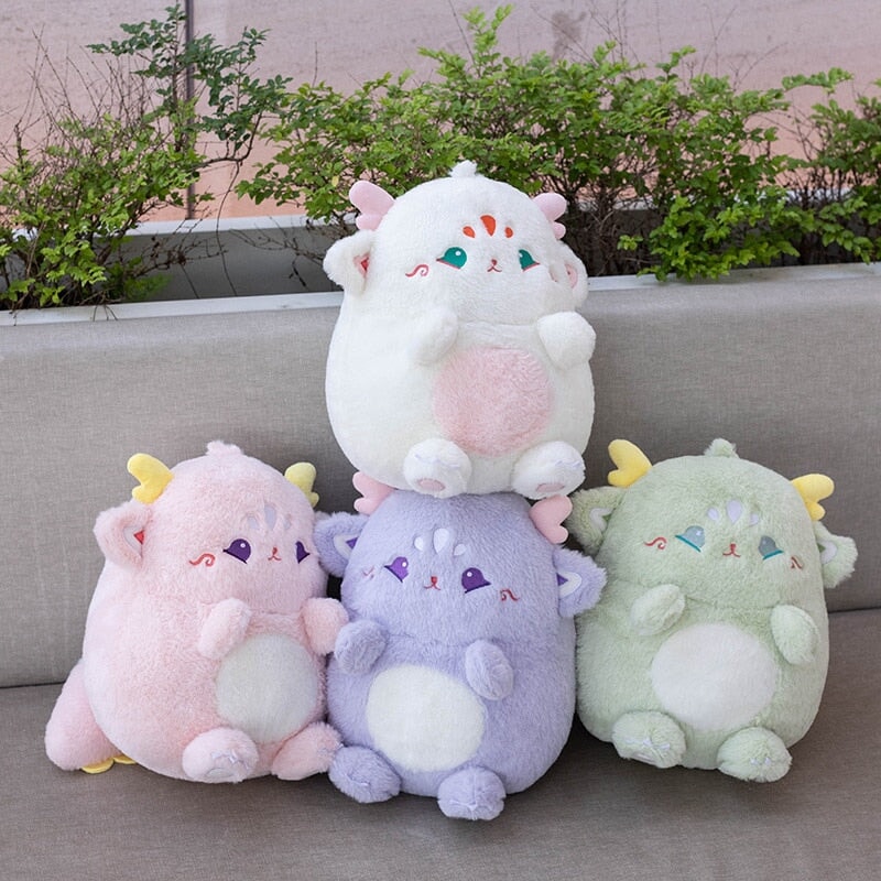Kawaii Pastel Chubby Deer Plush