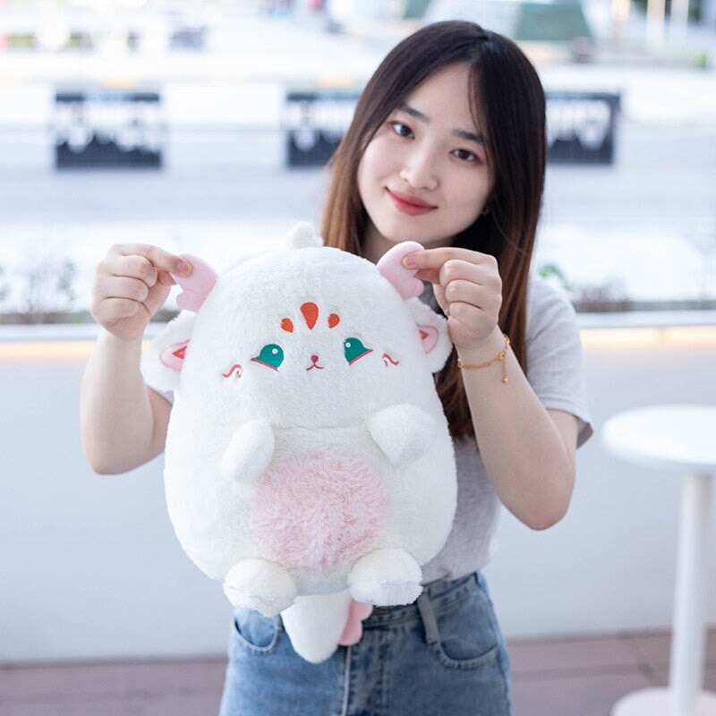 Kawaii Pastel Chubby Deer Plush