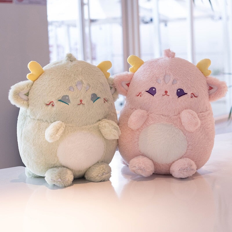 Kawaii Pastel Chubby Deer Plush