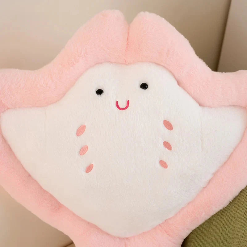 Kawaii Pastel Fluffy Stingray Plushies