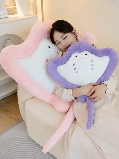 Kawaii Pastel Fluffy Stingray Plushies