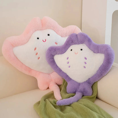 Kawaii Pastel Fluffy Stingray Plushies