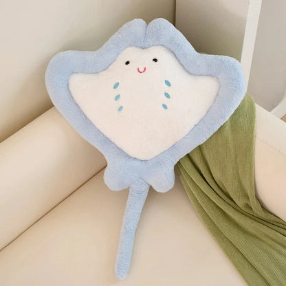 Kawaii Pastel Fluffy Stingray Plushies