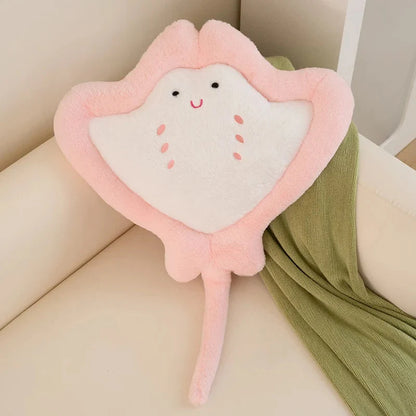 Kawaii Pastel Fluffy Stingray Plushies