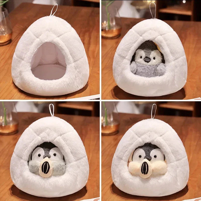 Kawaii Penguin Nest Plushie