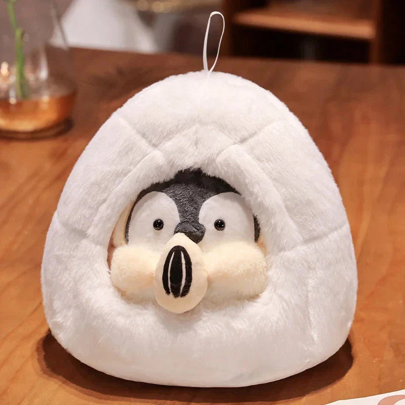 Kawaii Penguin Nest Plushie