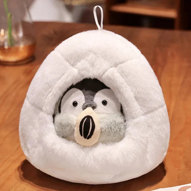 Kawaii Penguin Nest Plushie