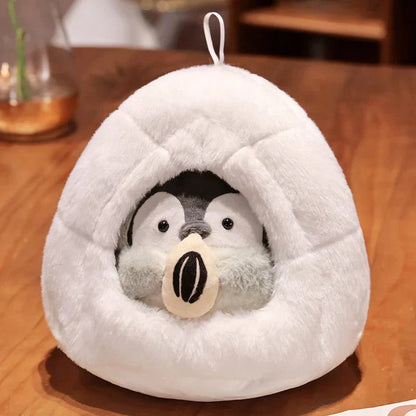 Kawaii Penguin Nest Plushie
