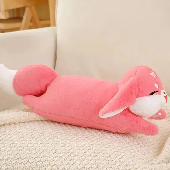 Kawaii Pink Fox Sakura Plushie