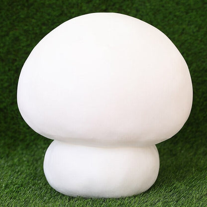 Kawaii Red Brown White Mushroom Plushie Family