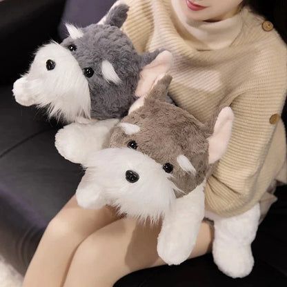 Kawaii Schnauzer Dog Plushies