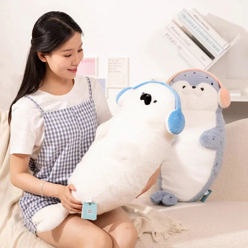 Kawaii Seal Plushie Family