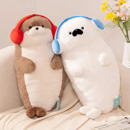 Kawaii Seal Plushie Family