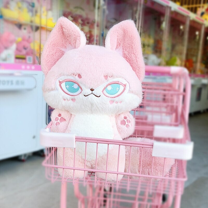 Kawaii Sleek Fox Plushie
