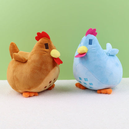 Kawaii Stardew Valley Chicken Plushie
