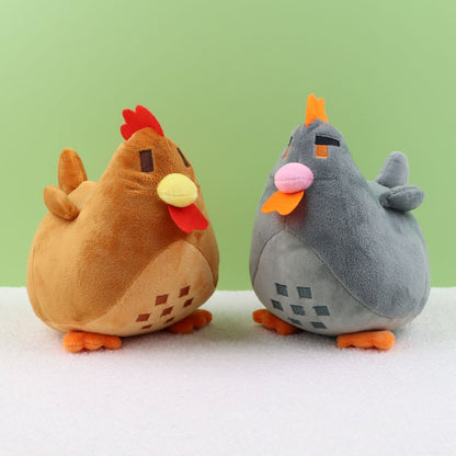 Kawaii Stardew Valley Chicken Plushie