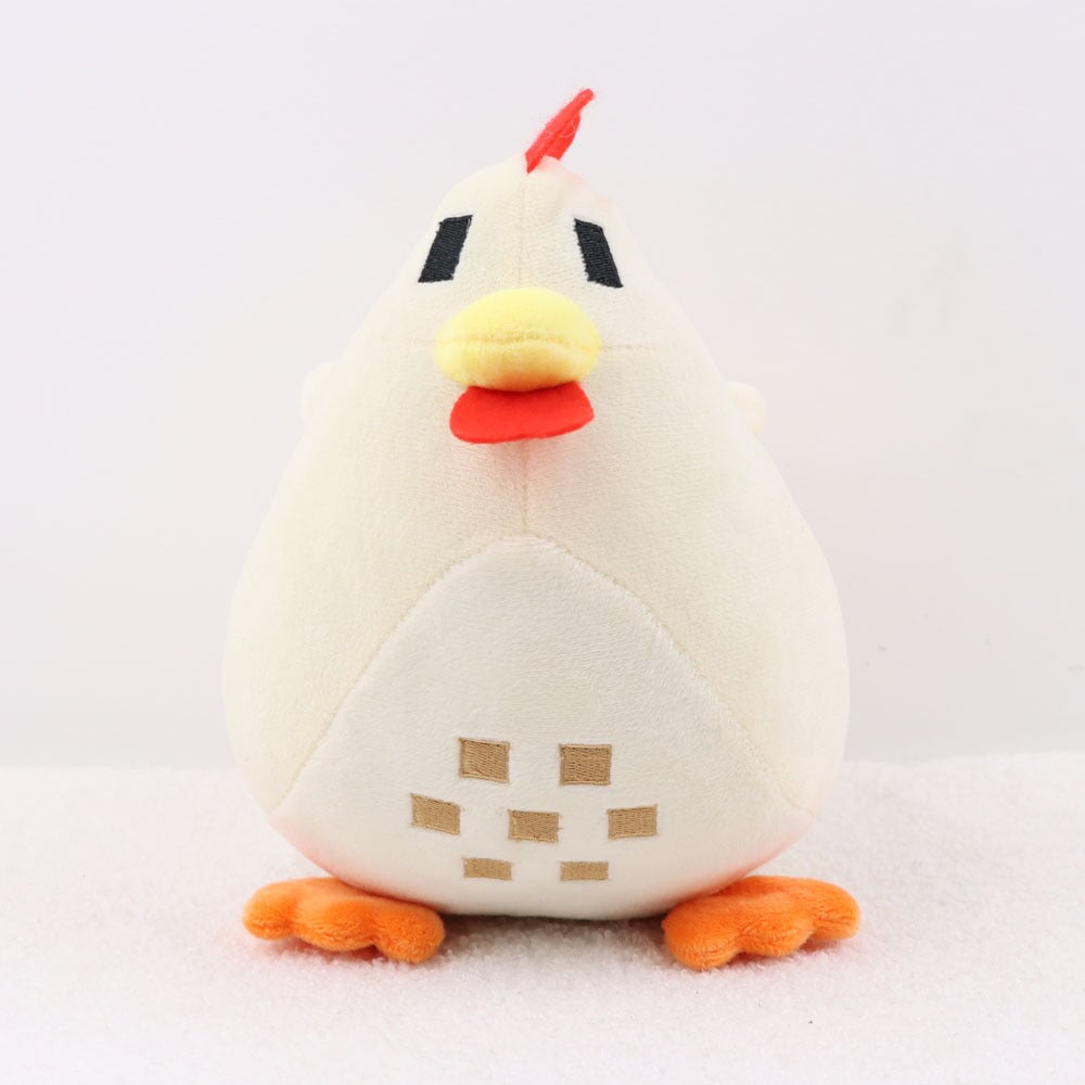 Kawaii Stardew Valley Chicken Plushie