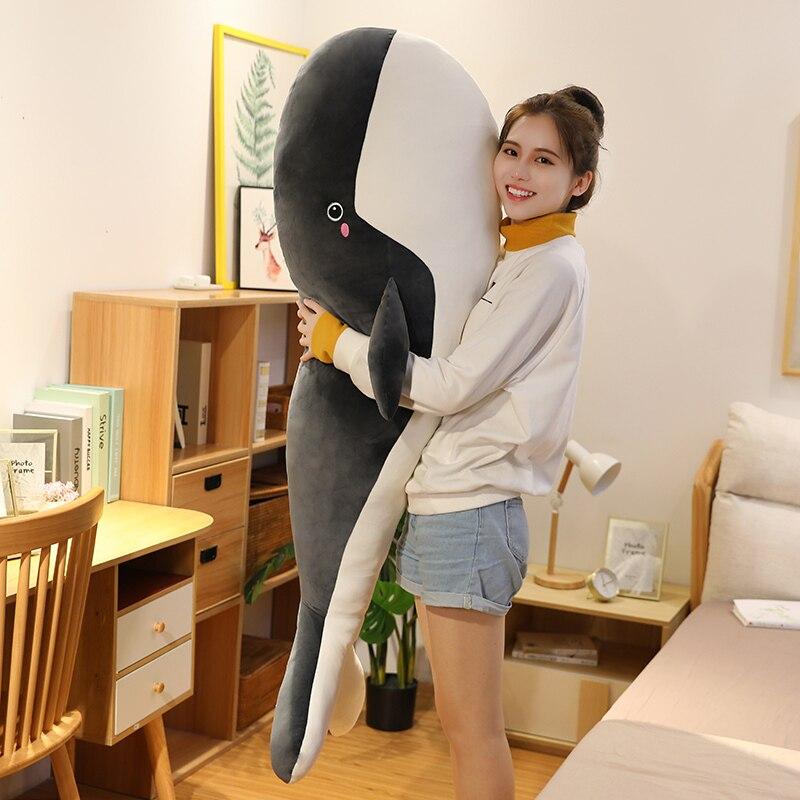 Blue Giant Kawaii Whale Plushie