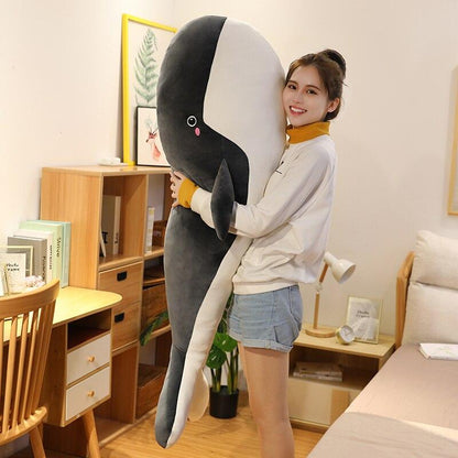 Blue Giant Kawaii Whale Plushie