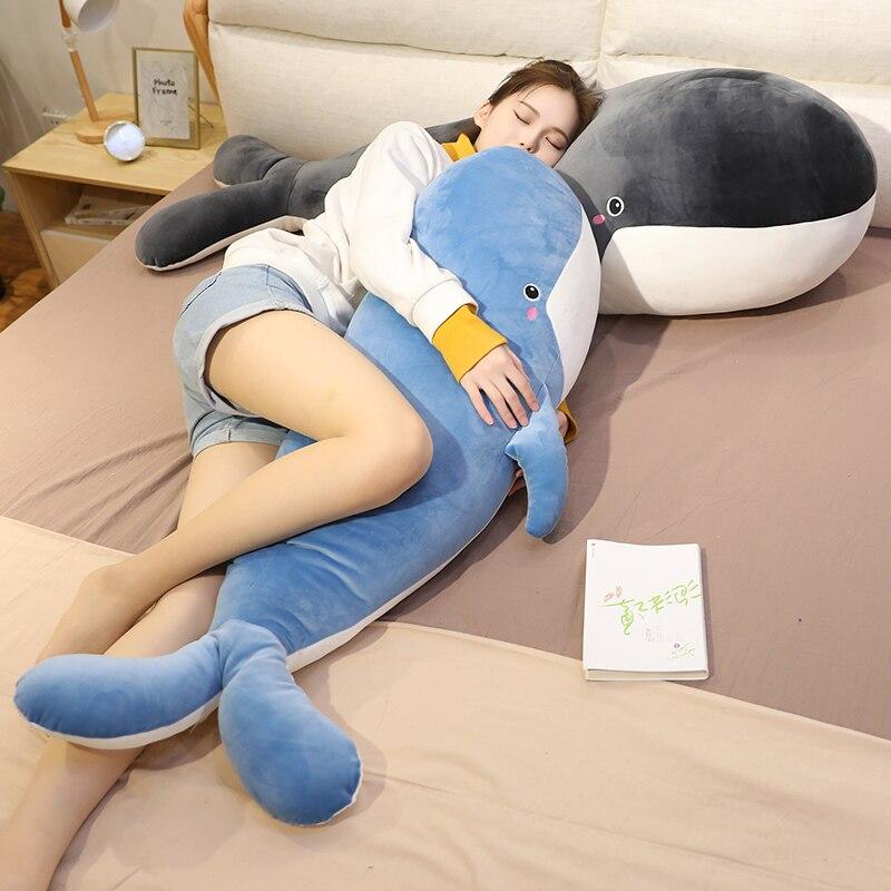 Blue Giant Kawaii Whale Plushie