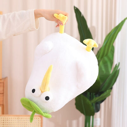 Kawaii White Kiwi Bird Plushie