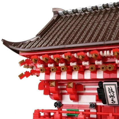 Kiyomizu-dera Niomon Gate Kyoto Japan Building Blocks