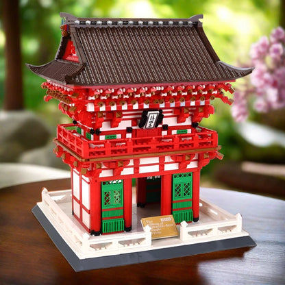 Kiyomizu-dera Niomon Gate Kyoto Japan Building Blocks