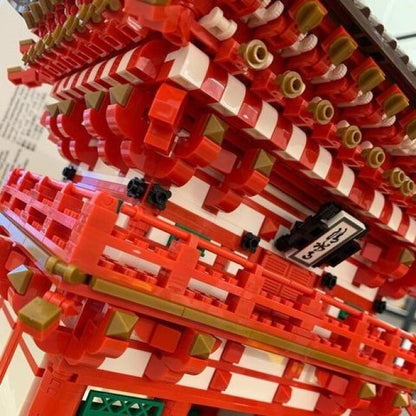 Kiyomizu-dera Niomon Gate Kyoto Japan Building Blocks