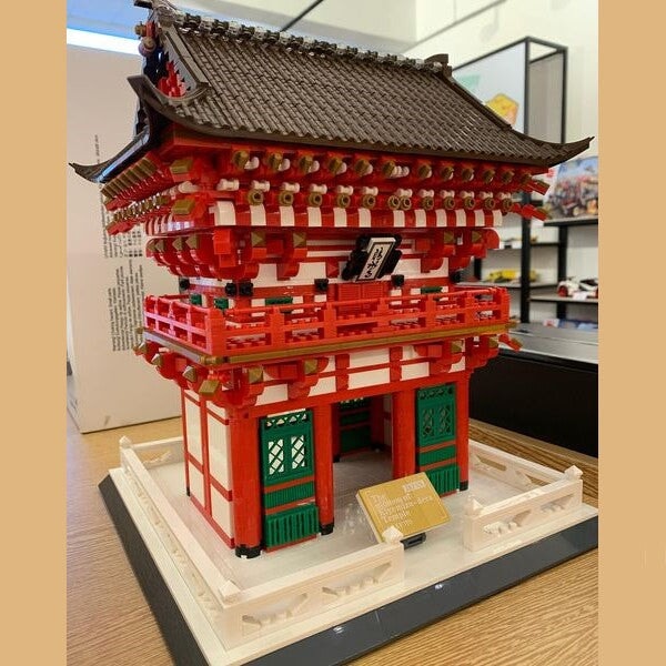 Kiyomizu-dera Niomon Gate Kyoto Japan Building Blocks