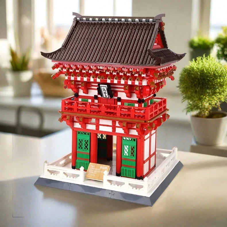 Kiyomizu-dera Niomon Gate Kyoto Japan Building Blocks