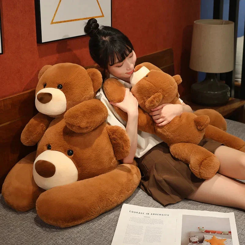 Kumo the Fluffy Brown Bear Plushie