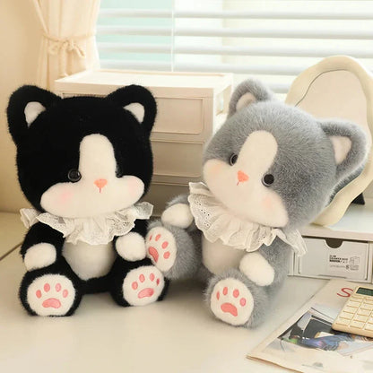 Kuro and Neko the Kawaii Cat Plushies