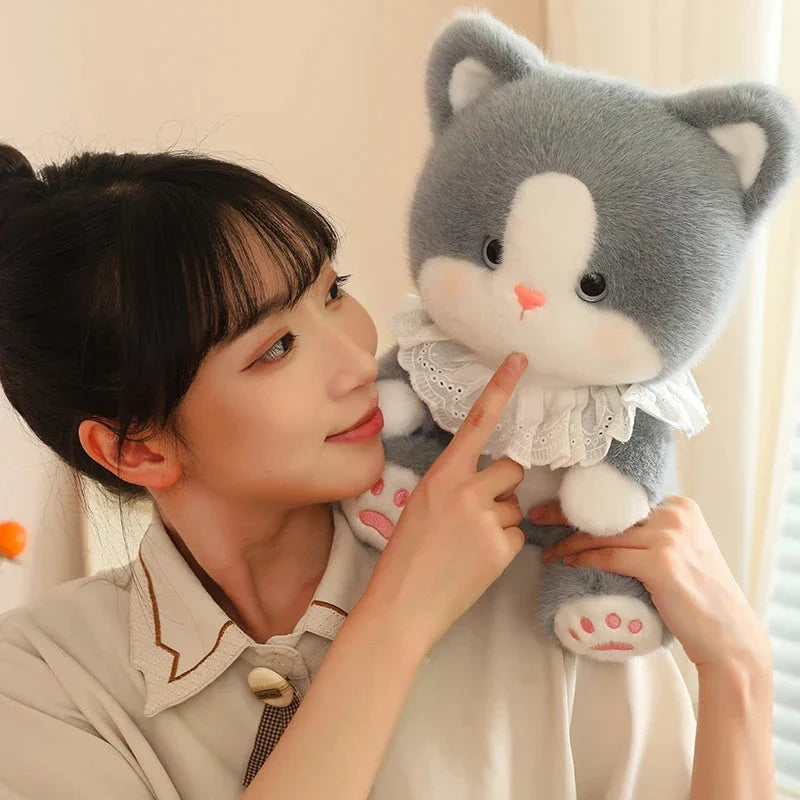 Kuro and Neko the Kawaii Cat Plushies