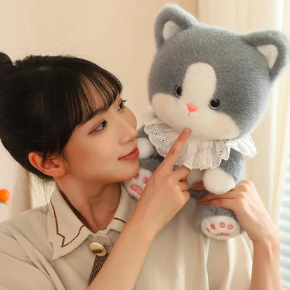 Kuro and Neko the Kawaii Cat Plushies