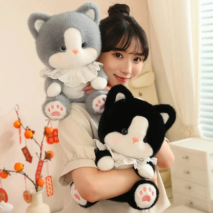 Kuro and Neko the Kawaii Cat Plushies